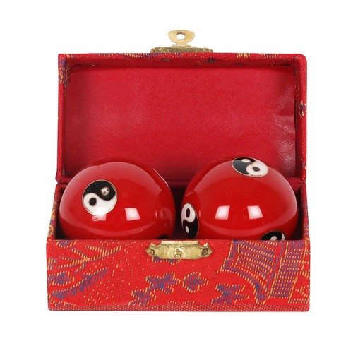 633 - PAIR OF RED STRESS BALLS