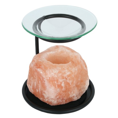 642 - SALT LAMP OIL BURNER
H:16cm W:10cm D:10cm