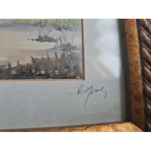 13B - Vintage RW Young signed oil painting