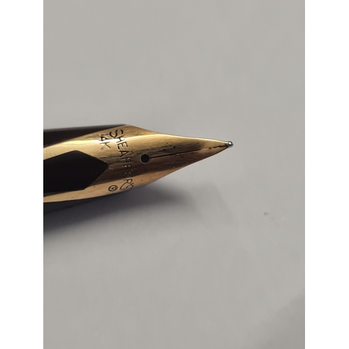 089A - 14k gold nip sheaffer usa pen