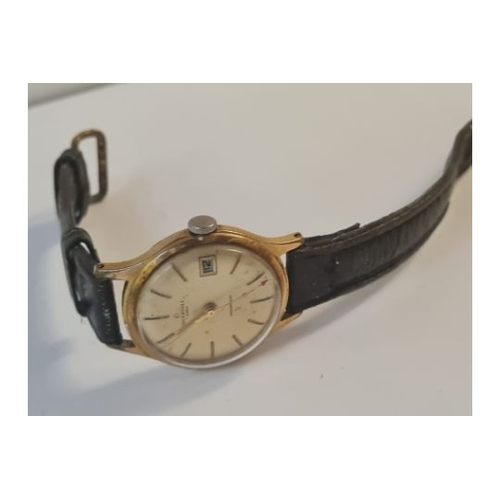 1P - vintage ingersoll 7 jewells handwinding watch working