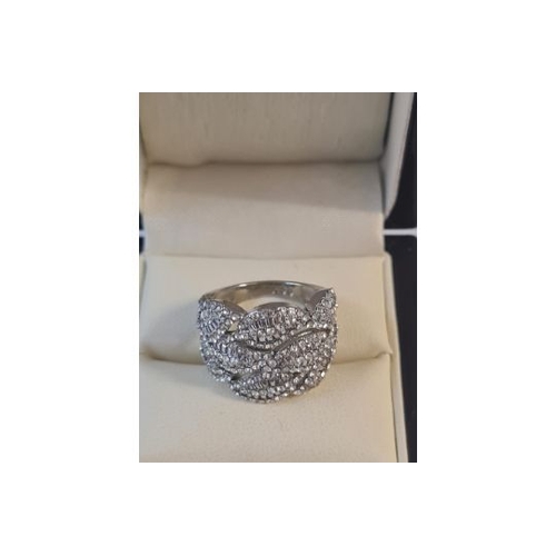 23 - large silver ring