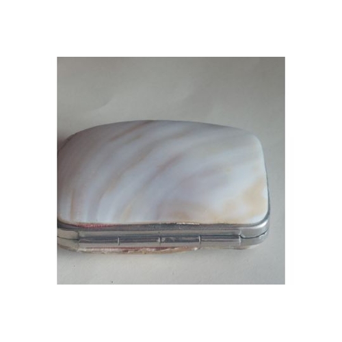 14S - Antique mother of pearl purse