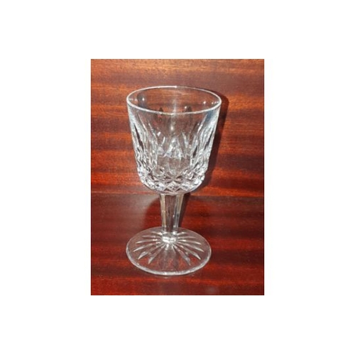 016B - Waterford crystal wine glass