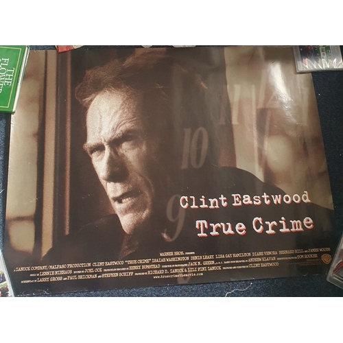 22C - Large Cinema Movie Poster True Crime Clint Eastwood