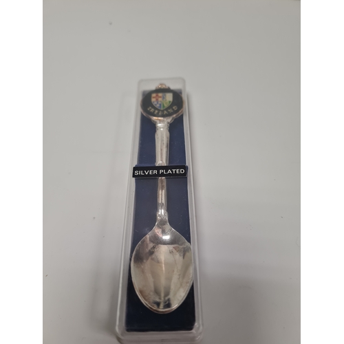 50 - Ireland silver plated spoon