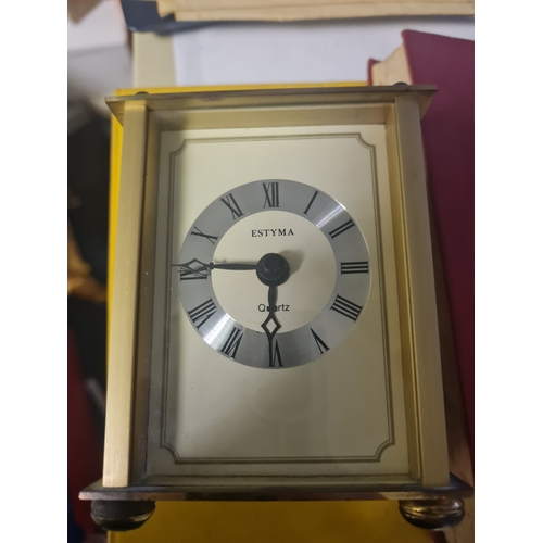 13D - Brass clock