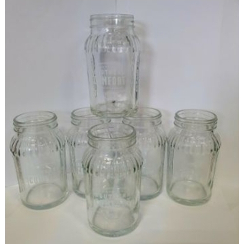 574 - Collection of New Glass Southern Comfort Jars