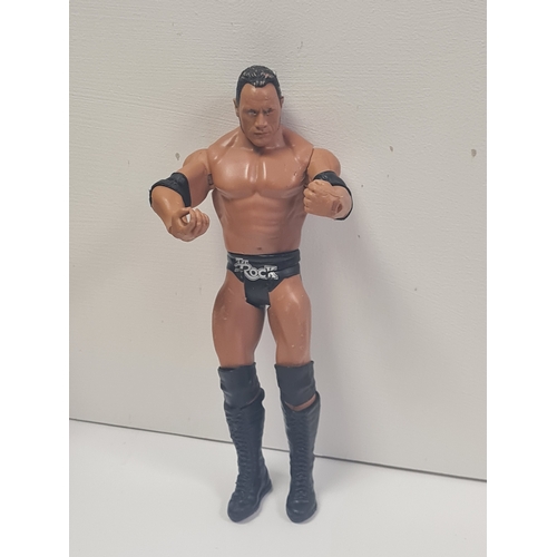 07A - The rock wrestling figure