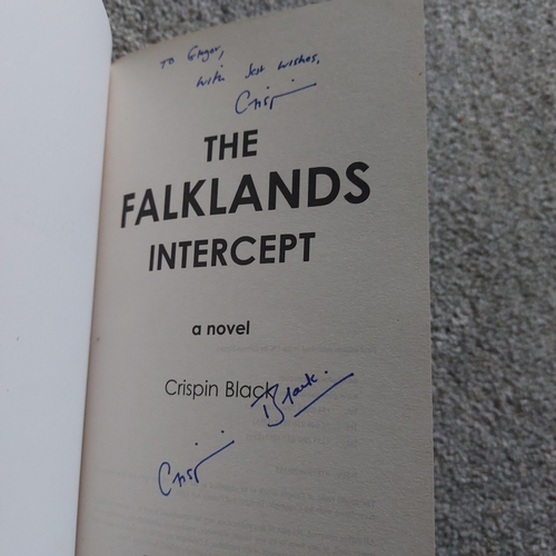 8 - The Falklands Intercept Paperback. 1st signed edition.