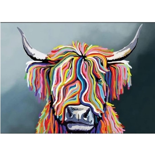 15F - Highland cow print