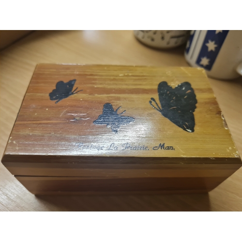 005A - Butterfly box wooden