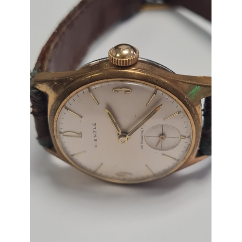 004D - 1950 kienzle handwinding watch working