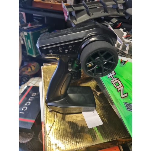 6J - Arrma typhoon 4 x 4 mega 550 slt3 speed buggy rtr working