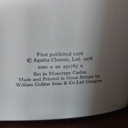 11 - .  Agatha Christie Sleeping Murder1st edition Hardback 1976