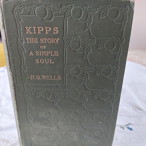 20 - H G Wells. Kipps the story of a simple soul. 1st Edition reprint 1905.