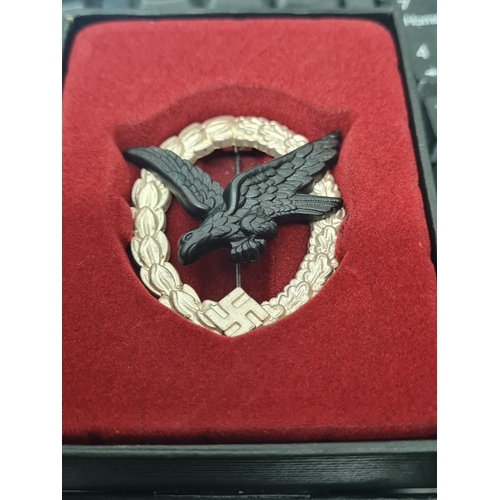 02D - German cased badge