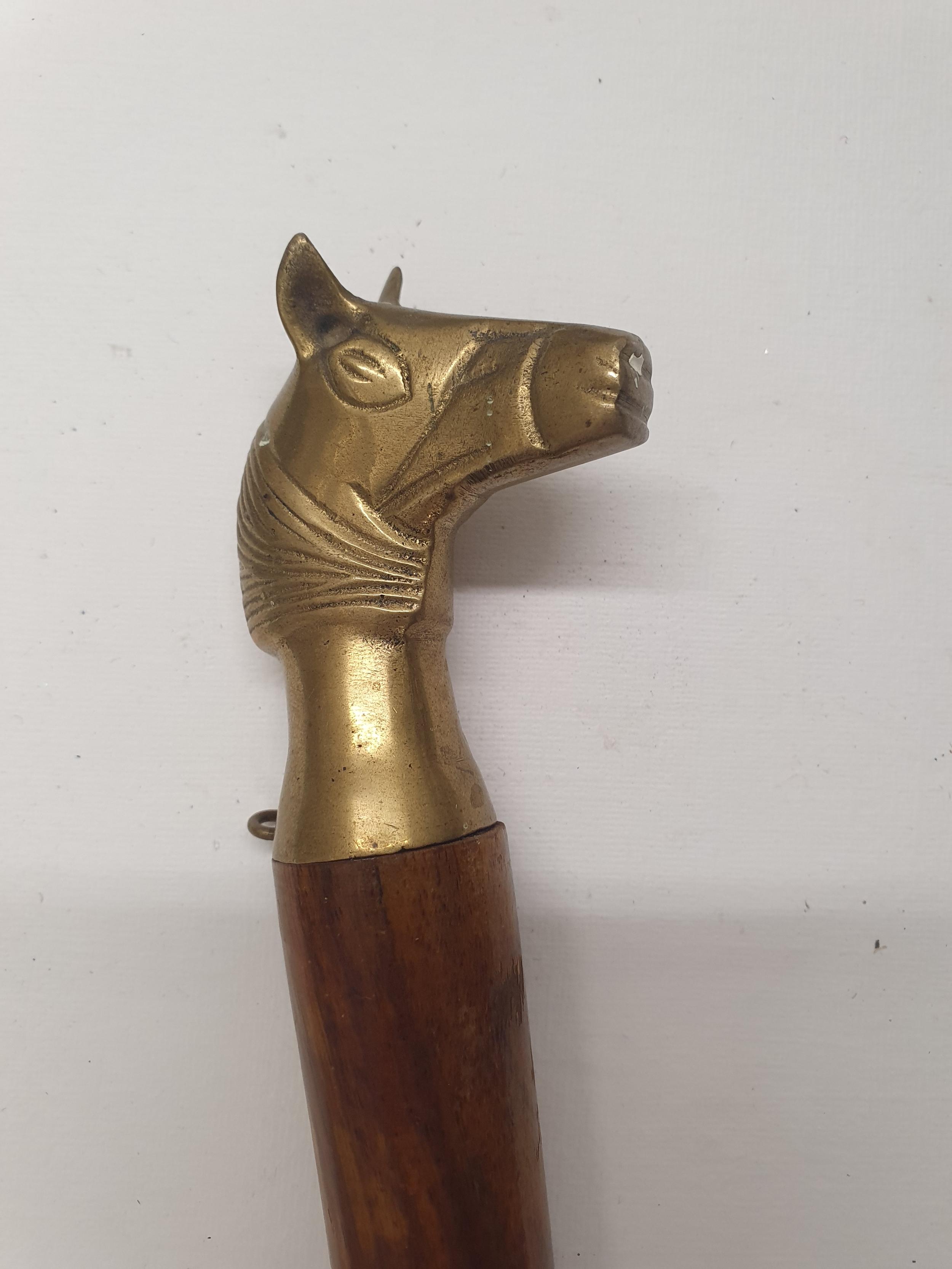 Vintage horse store head shoe horn