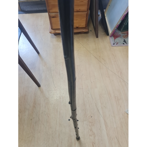 02C - Vintage black thorn stanped walking stick