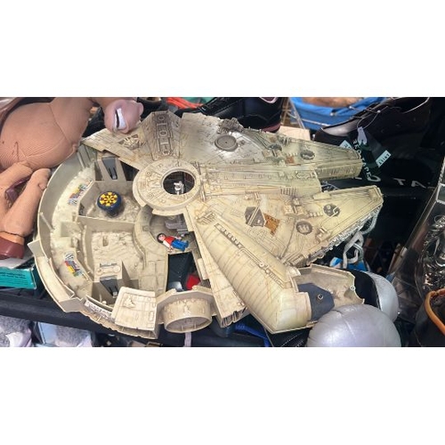 Vintage star wars ship figure not included