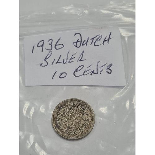 007 - 1936 dutch sulver 10 cents