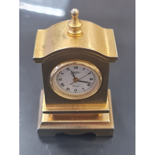 661 - Brass clock