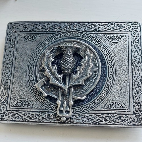 2B - Large scottish belt/kilt buckle