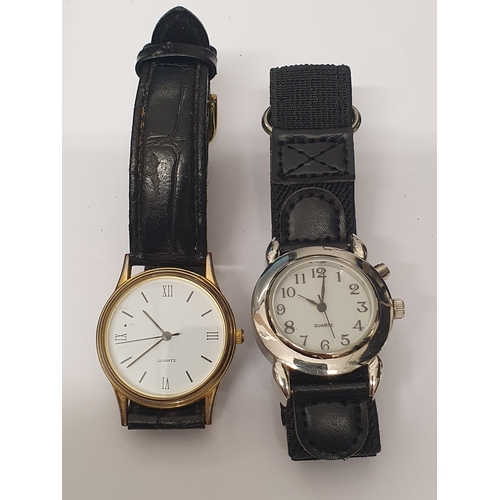 43 - X2 Black Strap Quartz Watches