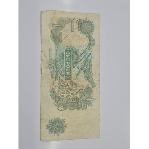 30C - Vintage bank of england back note