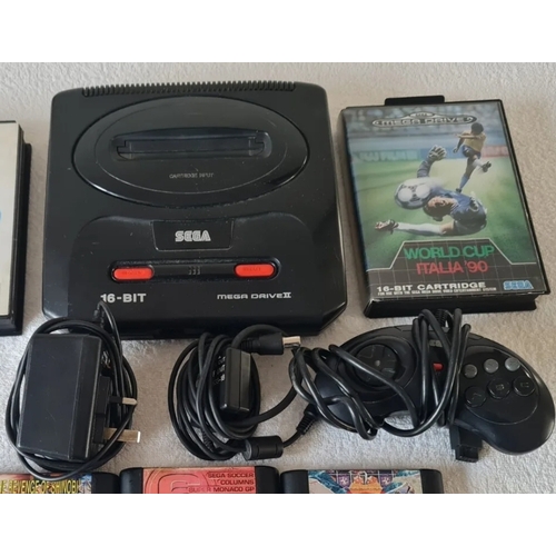 011A - Sega mega drive console