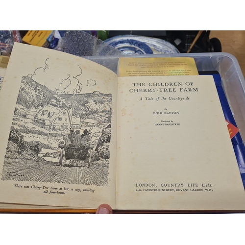 044L - The children of cherry farm enid blyton hardback