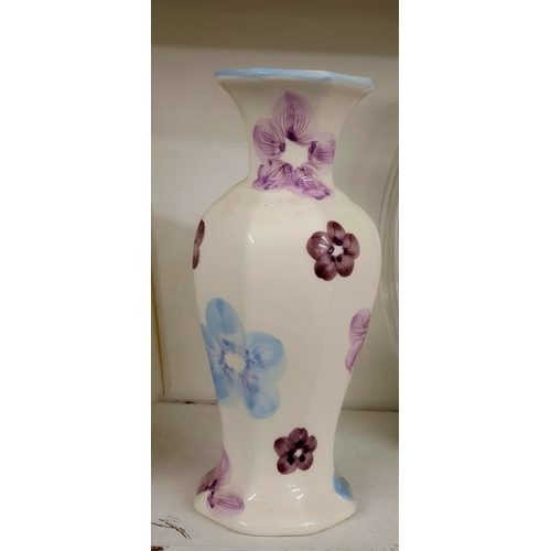 73 - Large floral Vase