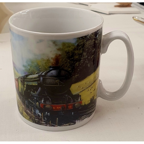 118 - Otter House Train Mug