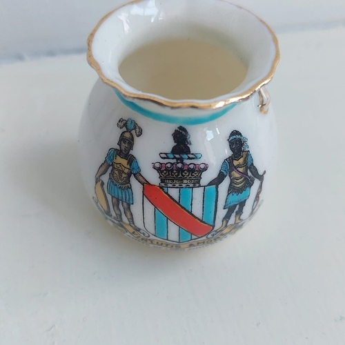 13P - Castlewellan crested ware