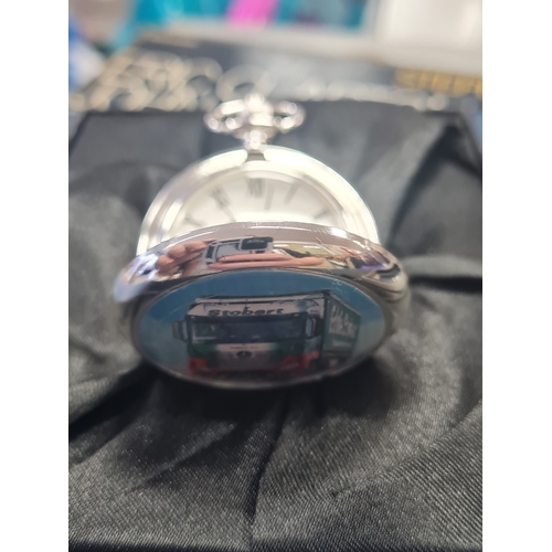 038K - Eddie stobart pocket watch