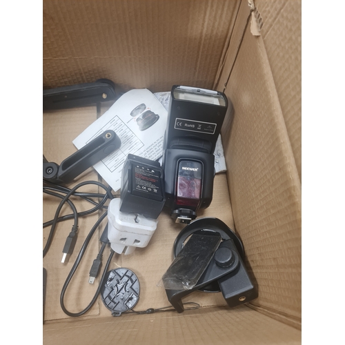 7U - Camera lot including chargers etc