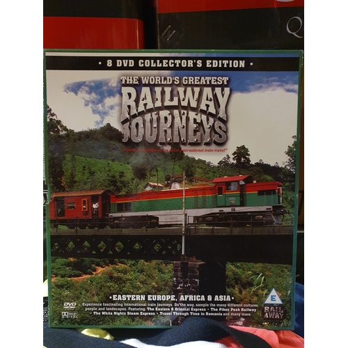 72G - The World's Greatest Railway Journeys 8 DVD Collectors Edition