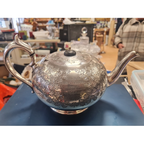 31U - Antique teapot 1924