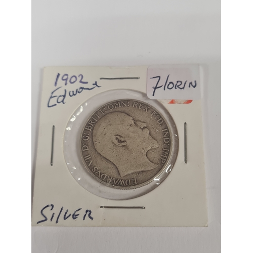 07A - 1902 edward silver florin