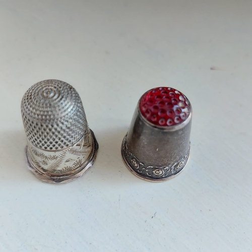 3D - Sterling silver thimbles