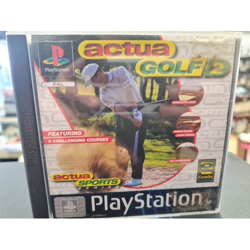 005J - Playstation 1 actual golf 2