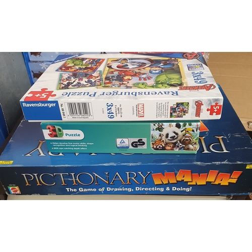 969 - Mixed boardgames, jigsaw lot