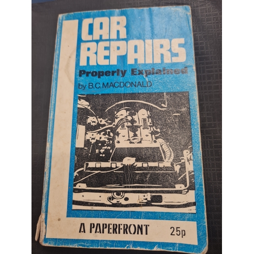 003I - Vintage car repairs book