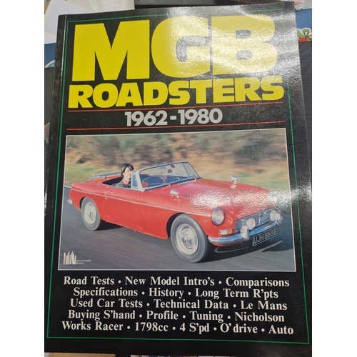 2T - MG MGB Roadsters Portfolio Book Manual INC BUY GUIDE HISTORY EVO SPECS 1962-1980