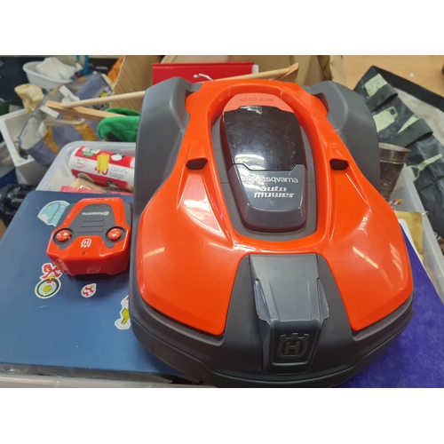 680 - Husqvarna's remote-controlled Automower toy