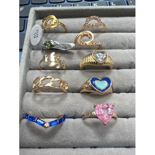 3T - Joblot of new rings