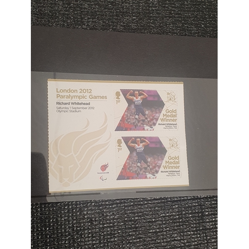 273 - London 2012 Paralympic Games Collectors Stamps in Sleeve