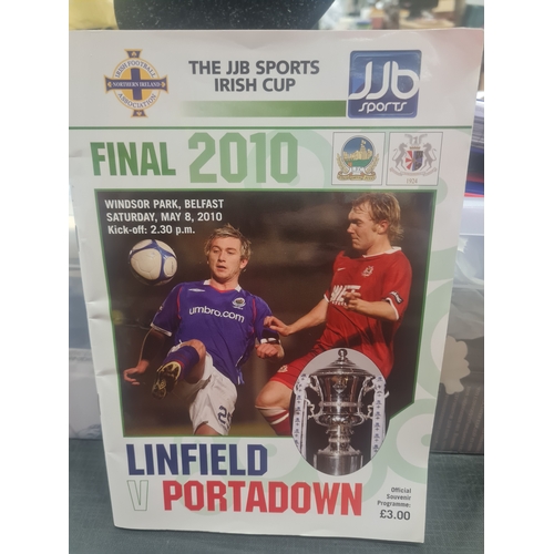 278 - Linfield vs portadown programme