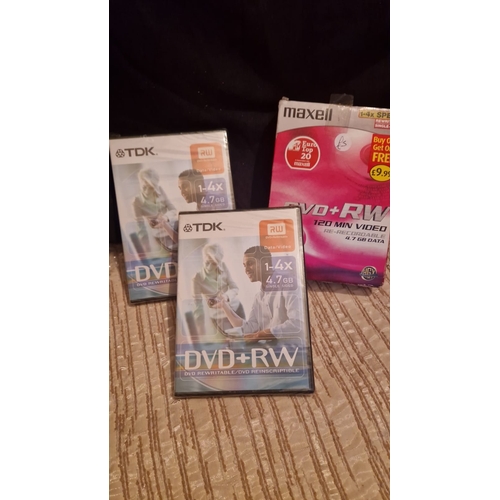 457 - Joblot dvd rw disks