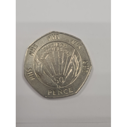 04T - Nhs Collecters 50 p coin